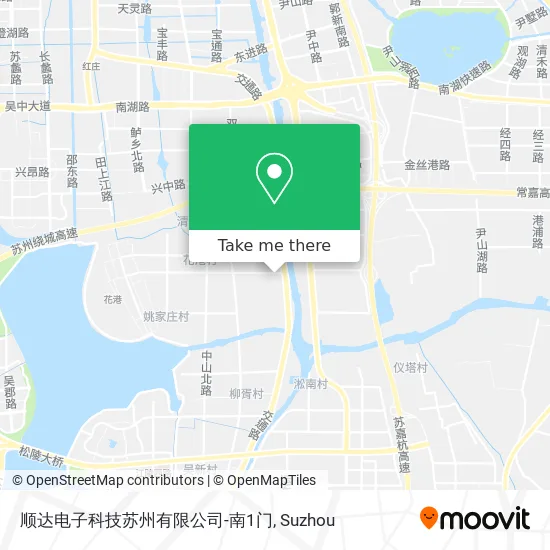 顺达电子科技苏州有限公司-南1门 map