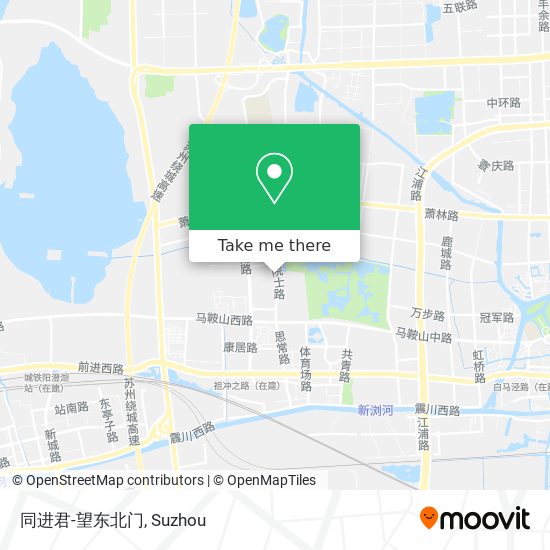 同进君-望东北门 map