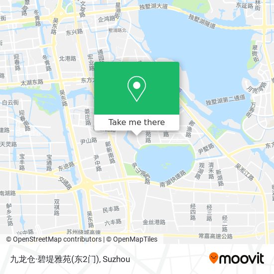 九龙仓·碧堤雅苑(东2门) map
