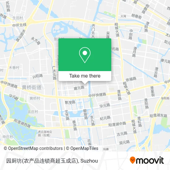 园厨坊(农产品连锁商超玉成店) map