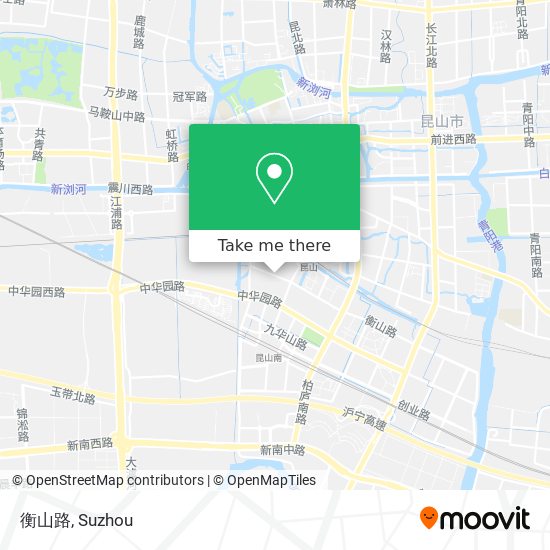 衡山路 map