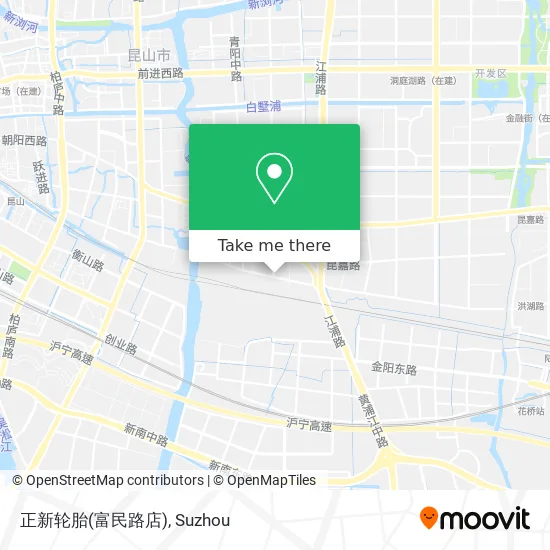 正新轮胎(富民路店) map