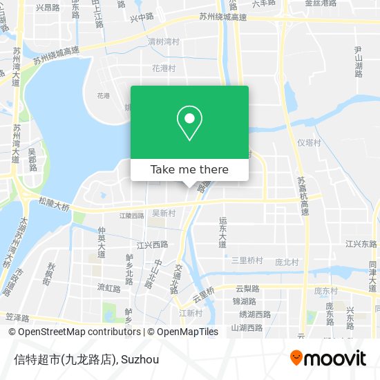信特超市(九龙路店) map