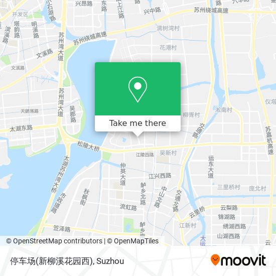 停车场(新柳溪花园西) map