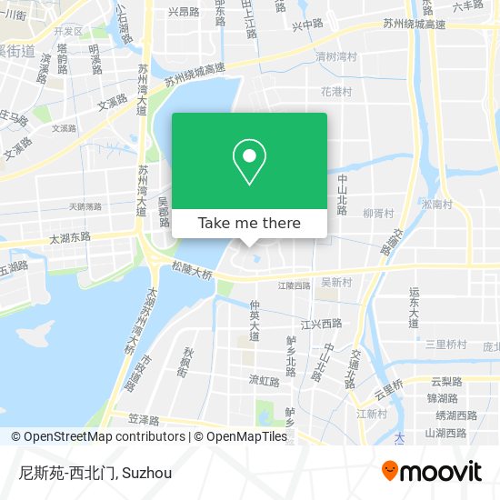 尼斯苑-西北门 map