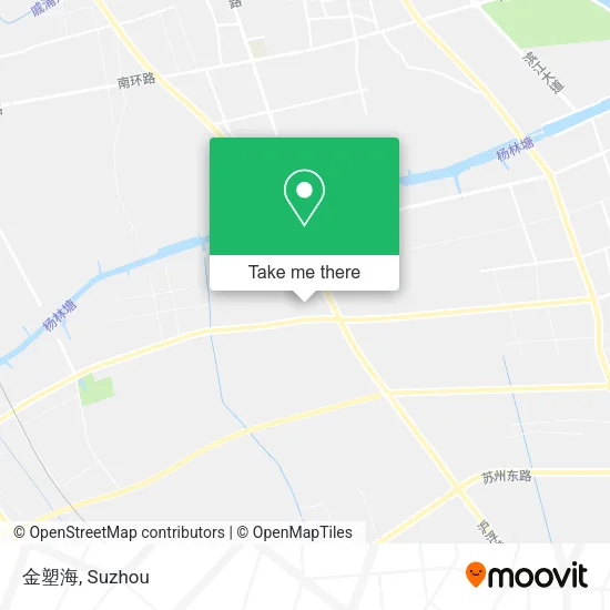 金塑海 map