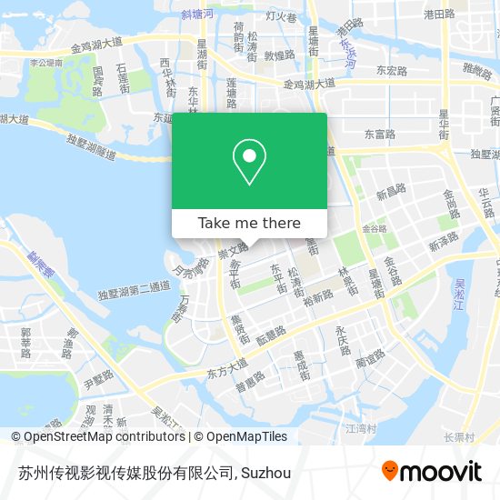 苏州传视影视传媒股份有限公司 map
