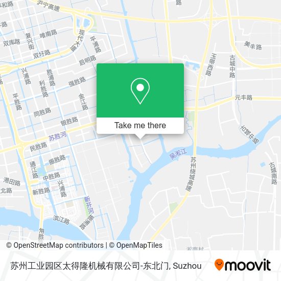 苏州工业园区太得隆机械有限公司-东北门 map