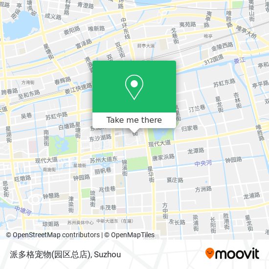 派多格宠物(园区总店) map