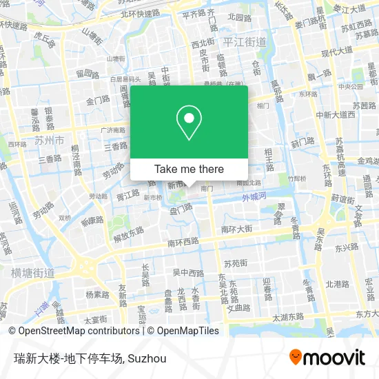 瑞新大楼-地下停车场 map