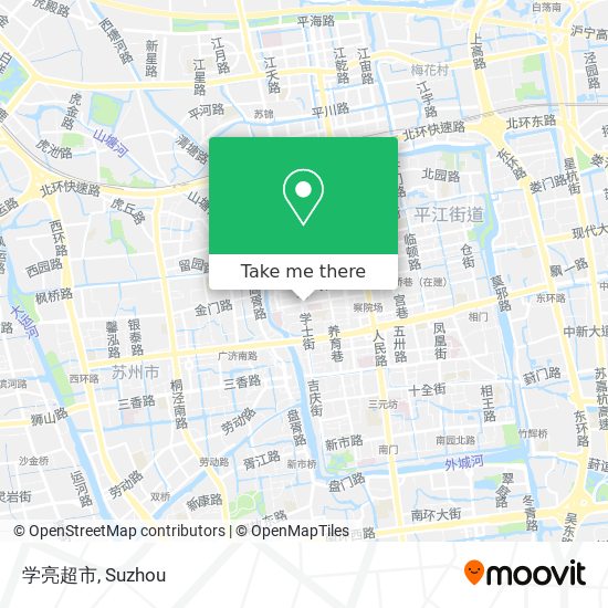学亮超市 map