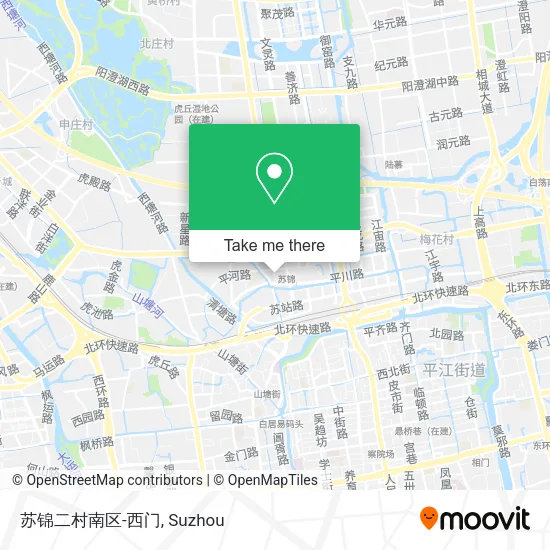 苏锦二村南区-西门 map