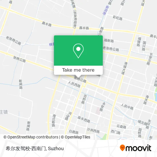 希尔发驾校-西南门 map