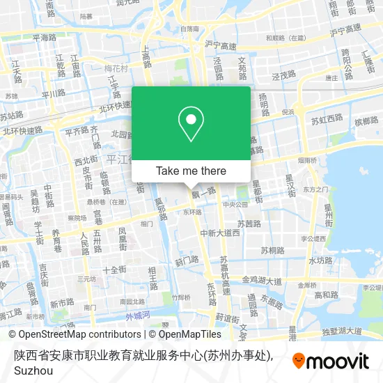 陕西省安康市职业教育就业服务中心(苏州办事处) map