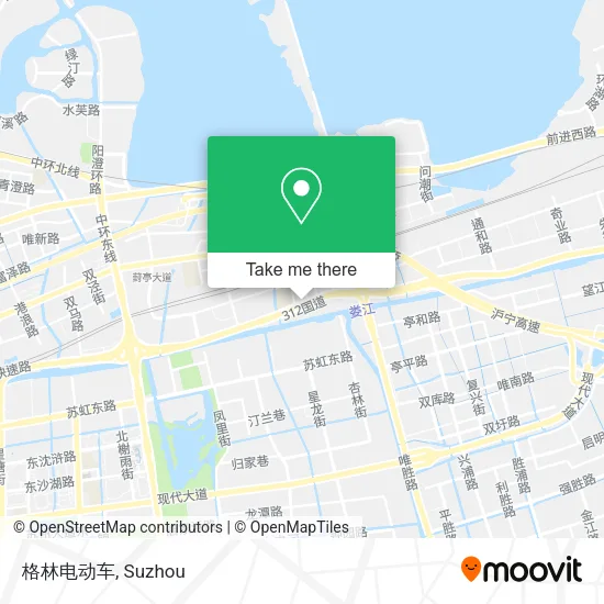 格林电动车 map
