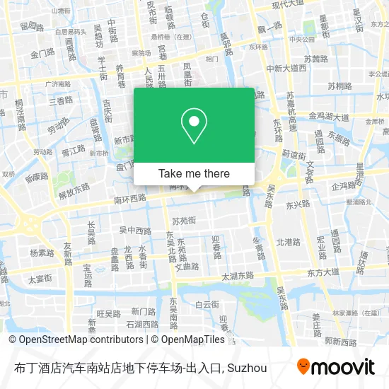 布丁酒店汽车南站店地下停车场-出入口 map