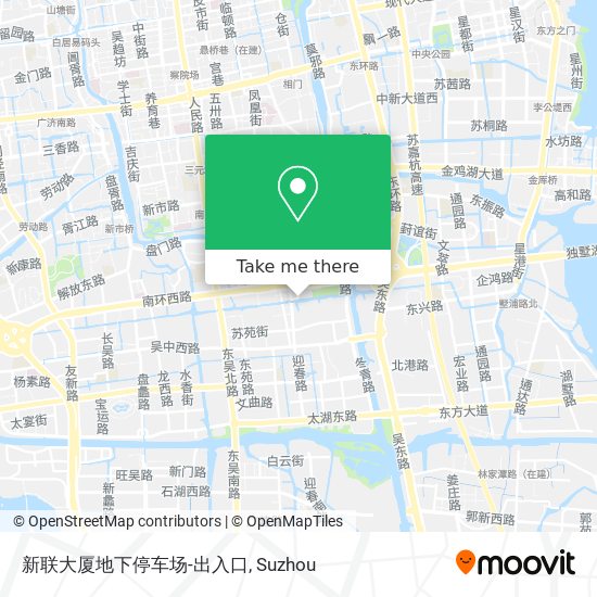 新联大厦地下停车场-出入口 map