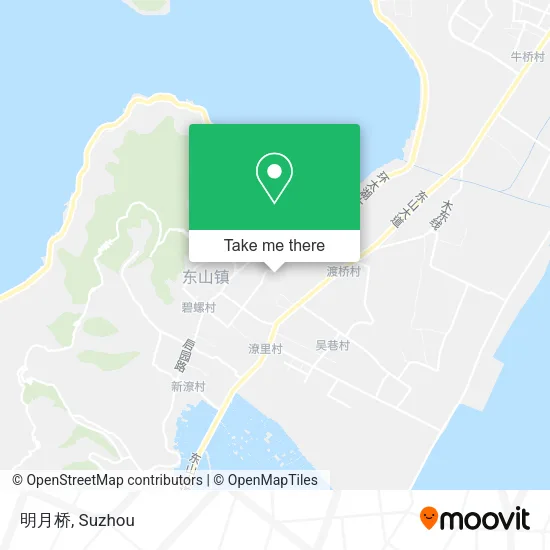 明月桥 map