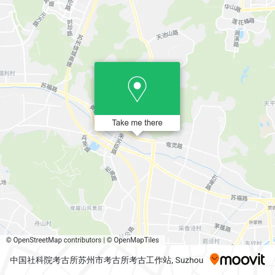 中国社科院考古所苏州市考古所考古工作站 map
