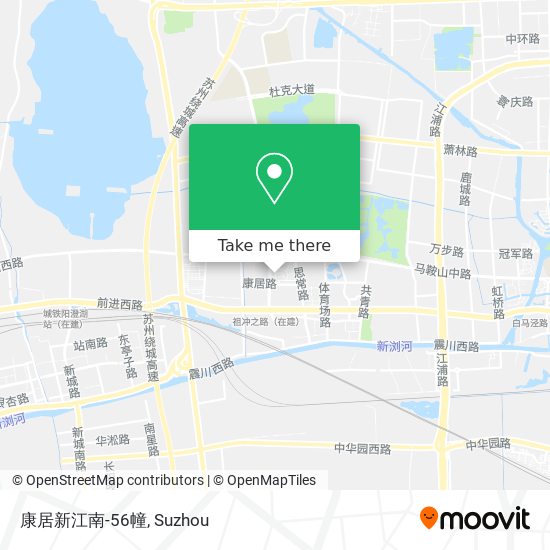 康居新江南-56幢 map
