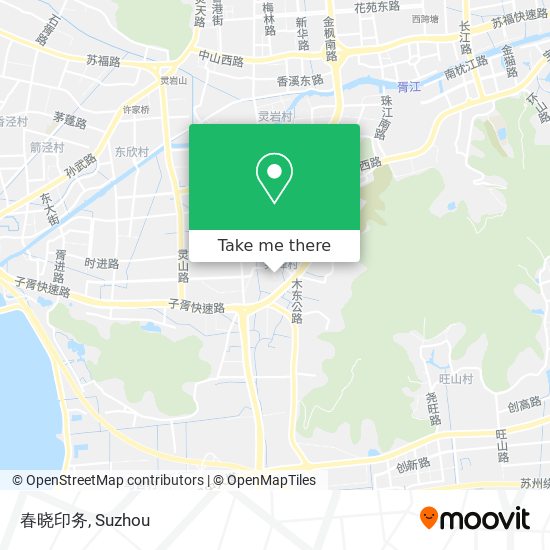 春晓印务 map