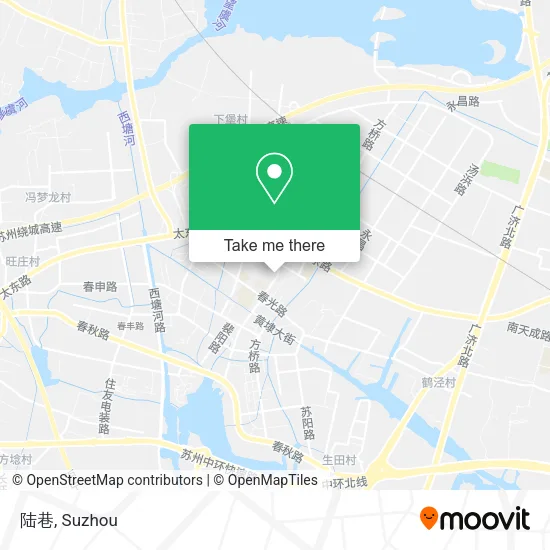 陆巷 map
