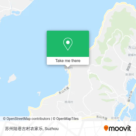 苏州陆巷古村农家乐 map