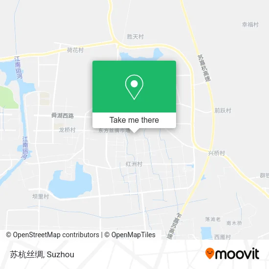 苏杭丝绸 map