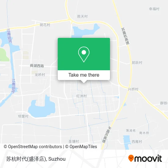 苏杭时代(盛泽店) map