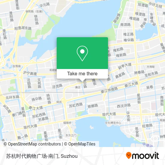 苏杭时代购物广场-南门 map