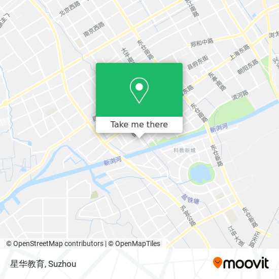 星华教育 map
