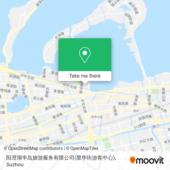 阳澄湖半岛旅游服务有限公司(星华街游客中心) map