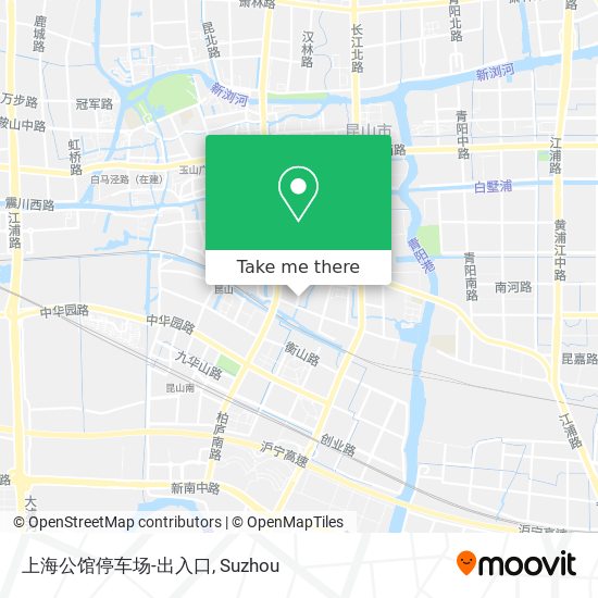 上海公馆停车场-出入口 map