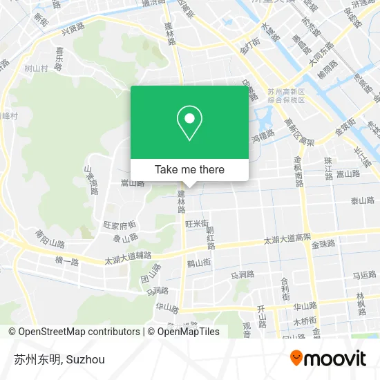 苏州东明 map
