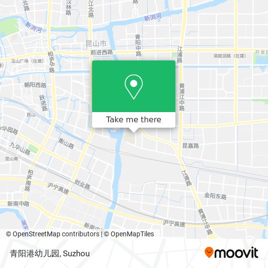 青阳港幼儿园 map