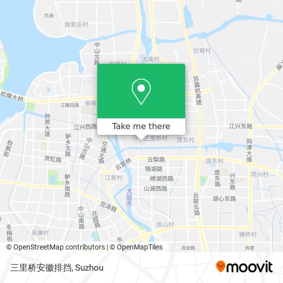 三里桥安徽排挡 map