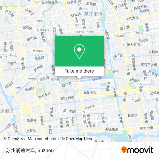 苏州润途汽车 map
