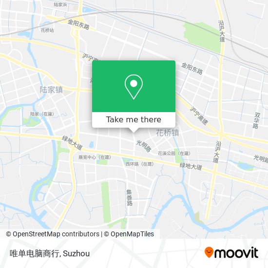 唯单电脑商行 map