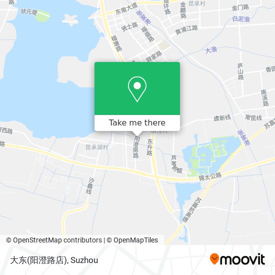 大东(阳澄路店) map