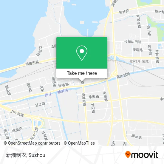 新潮制衣 map