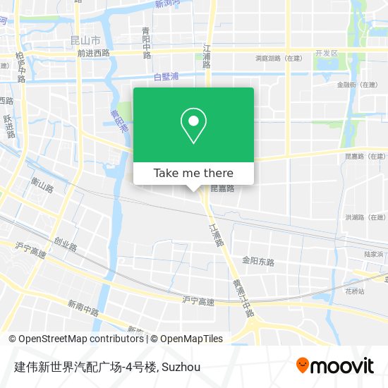 建伟新世界汽配广场-4号楼 map