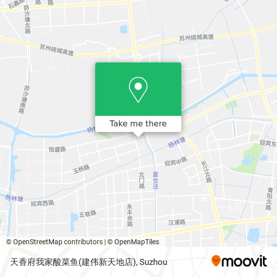 天香府我家酸菜鱼(建伟新天地店) map