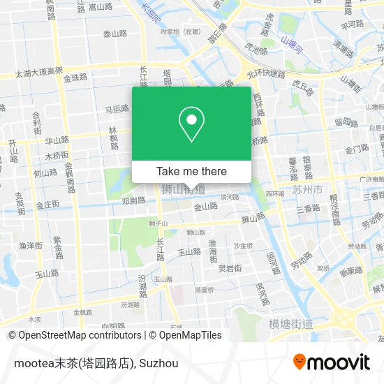 mootea末茶(塔园路店) map