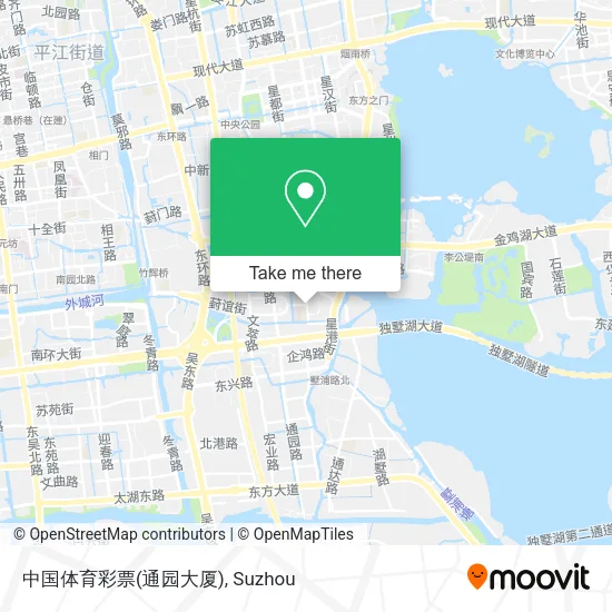 中国体育彩票(通园大厦) map