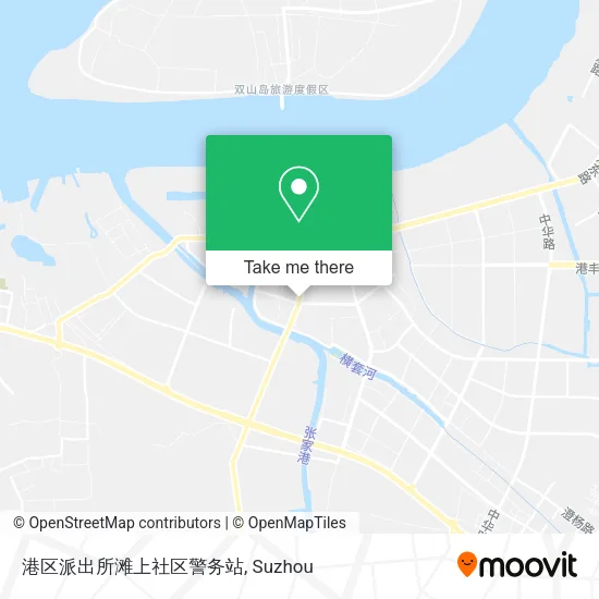 港区派出所滩上社区警务站 map