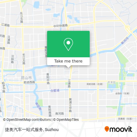 捷奥汽车一站式服务 map