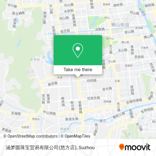 涵梦圆珠宝贸易有限公司(悠方店) map