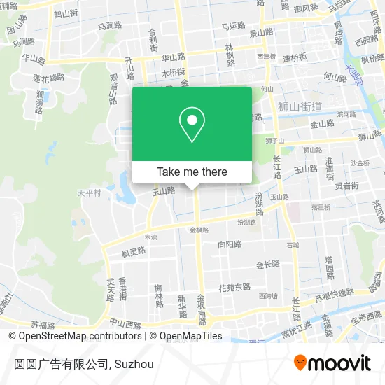 圆圆广告有限公司 map