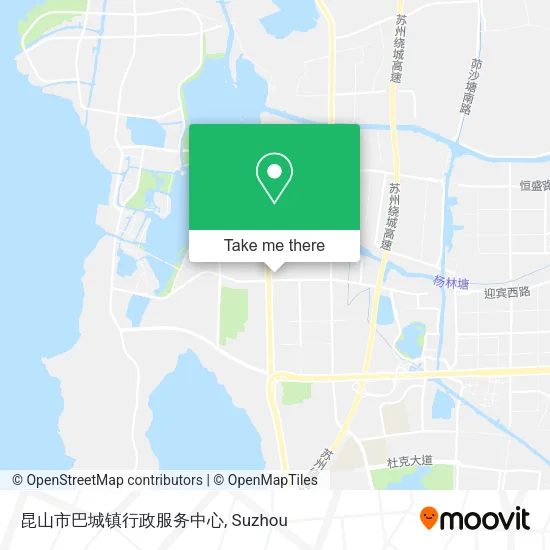 昆山市巴城镇行政服务中心 map
