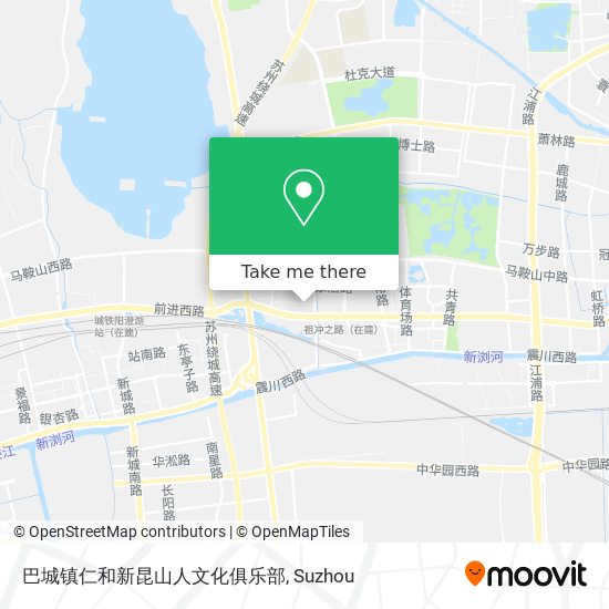 巴城镇仁和新昆山人文化俱乐部 map